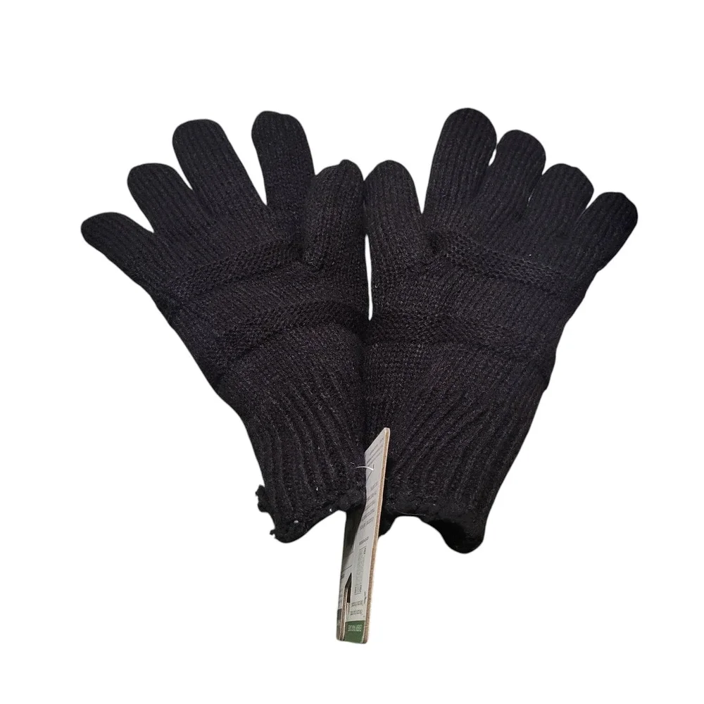 NWT Isotoner black eco comfort gloves, one size